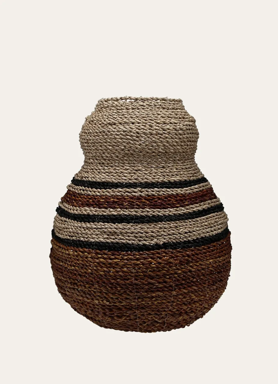Bouchara Vase, Cache-Pot^VASE EN FIBRES NATURELLES MÉNIR