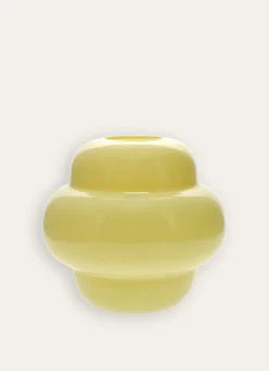 Bouchara Vase, Cache-Pot^VASE EN VERRE COLORÉ SOUFFLÉ À LA BOUCHE