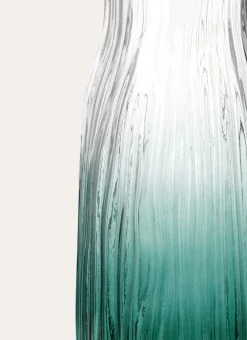 Bouchara Vase, Cache-Pot^VASE EN VERRE DÉGRADÉ SOUFFLÉ