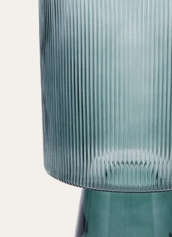 Bouchara Vase, Cache-Pot^VASE EN VERRE STRIÉ EFFY