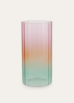 Bouchara Vase, Cache-Pot^VASE EN VERRE TRANSPARENT COLORÉ EFFET DÉGRADÉ