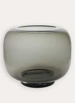 Bouchara Vase, Cache-Pot^VASE EN VERRE TRANSPARENT MULTIFONCTIONNEL