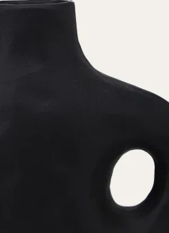 Bouchara Vase, Cache-Pot^VASE FORME ABSTRAITE EN ALUMINIUM