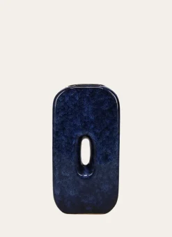 Bouchara Vase, Cache-Pot^VASE ÉMAILLÉ FORME CREUX AU CENTRE