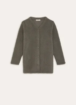 Bouchara Peignoir|Chambre De Noël^VESTE MANCHES LONGUES BOUTONNÉE EN SHERPA