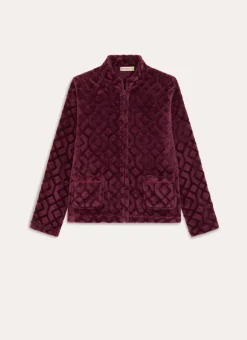 Bouchara Peignoir|Chambre De Noël^VESTE MANCHES LONGUES ZIPPÉE EN POLAIRE