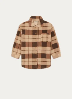 Bouchara Peignoir^VESTE POLAIRE À CARREAUX