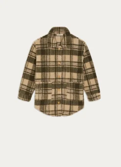 Bouchara Peignoir^VESTE POLAIRE À CARREAUX