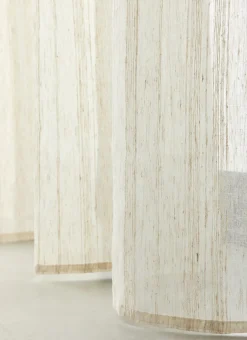 Bouchara Voilage^VOILAGE EFFET MOUCHETÉ ET RAYURES FINES