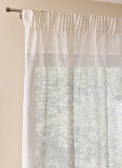 Bouchara Voilage^VOILAGE MOUCHETÉ AVEC FILS EFFET